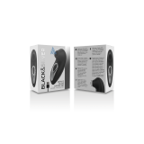 Black&Silver - Drake Deluxe Sucking Vibe Rechargeable Silicone