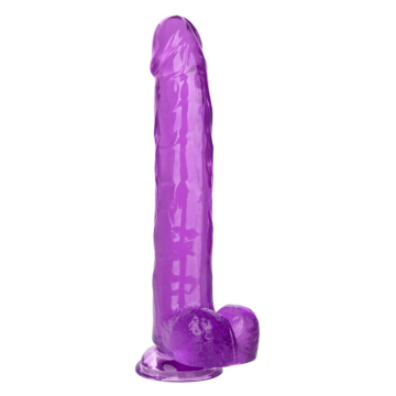 CALEXOTICS - SIZE QUEEN DILDO PURPLE 25.5 CM