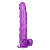 CALEXOTICS - DILDO REGINA TAGLIA VIOLA 25.5 CM