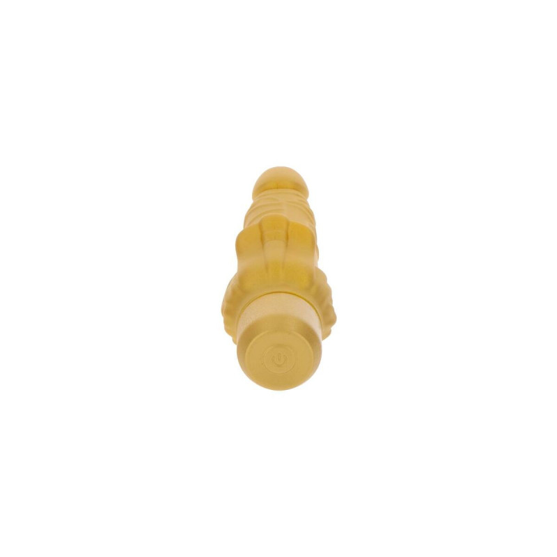 Get Real - Gold Dicker Stim Vibrator Gold | Vybes.it
