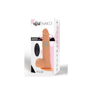 Get Real - Rotating Beads Vibrating Dildo Skin | Vybes.it