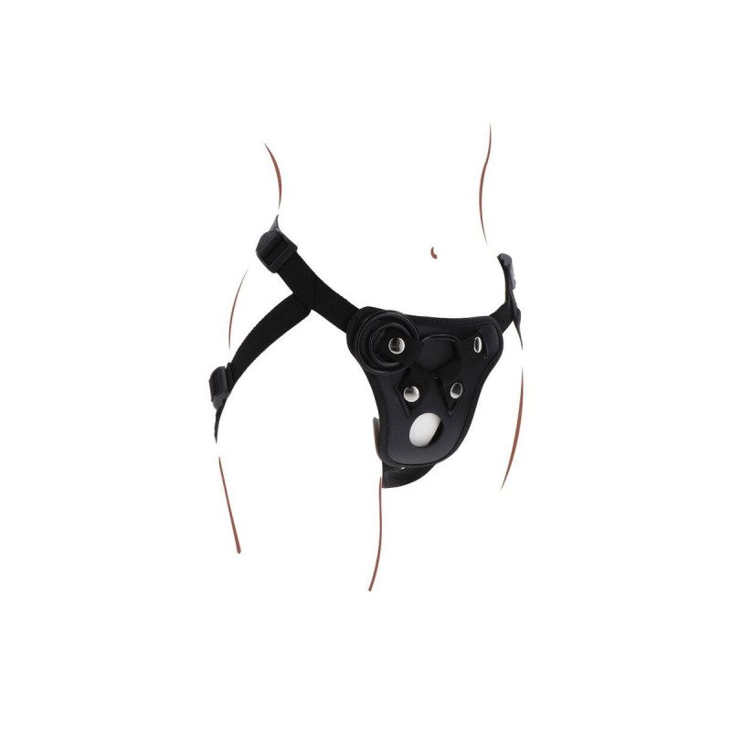 Get Real - Strap - On - Vergnügungsgeschirr Schwarz | Vybes.it