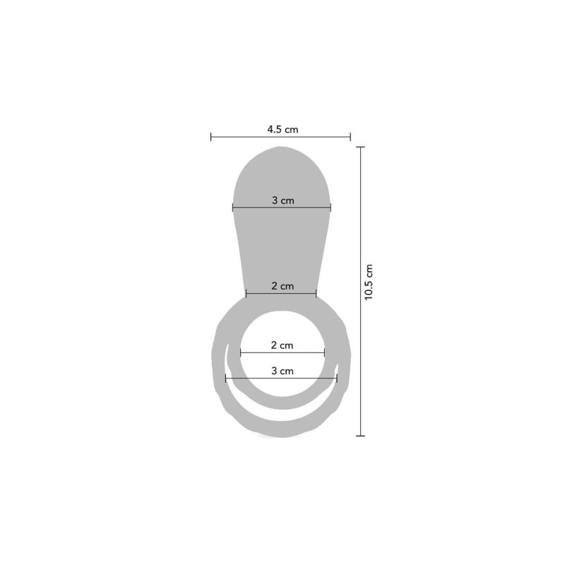 Xocoon - Anillo Vibrador Para Parejas Fucsia | Vybes.it