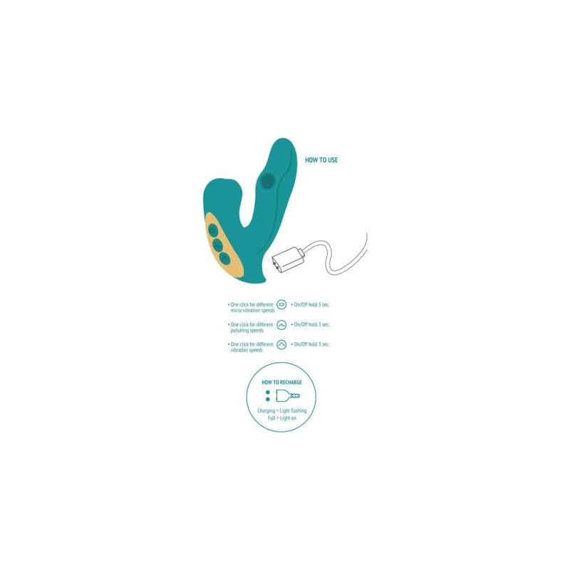 Xocoon - Eternal Love Vibe Estimulador Verde | Vybes.it