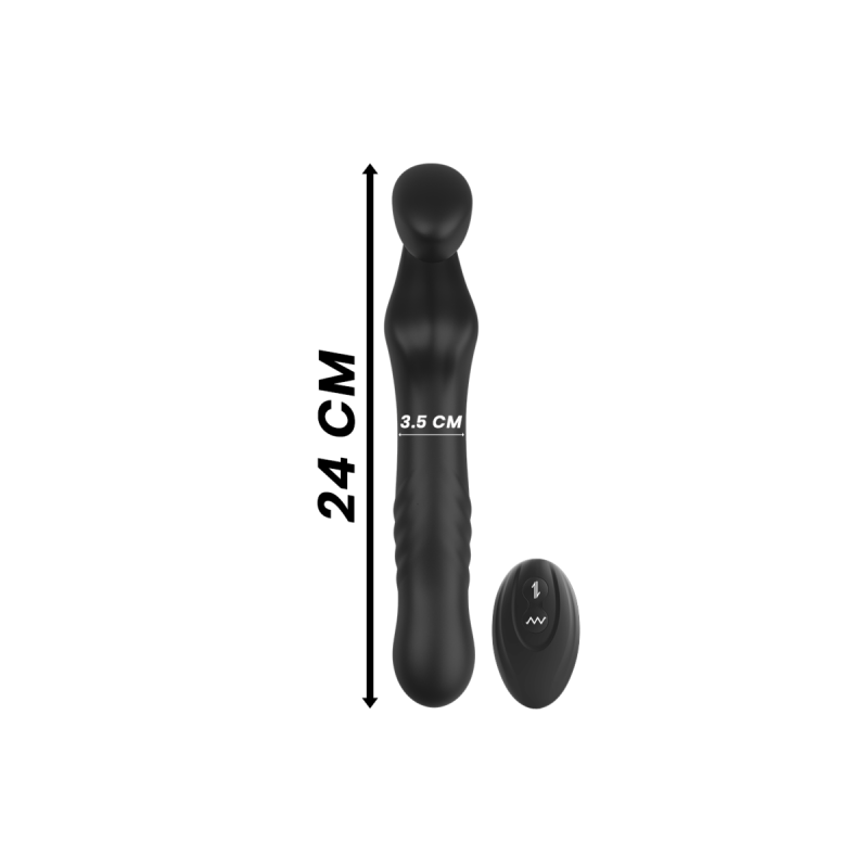 IBIZA - VIBRATEUR SANS SANGLE TÉLÉCOMMANDE UP & DOWN - IBIZA TECHNOLO…