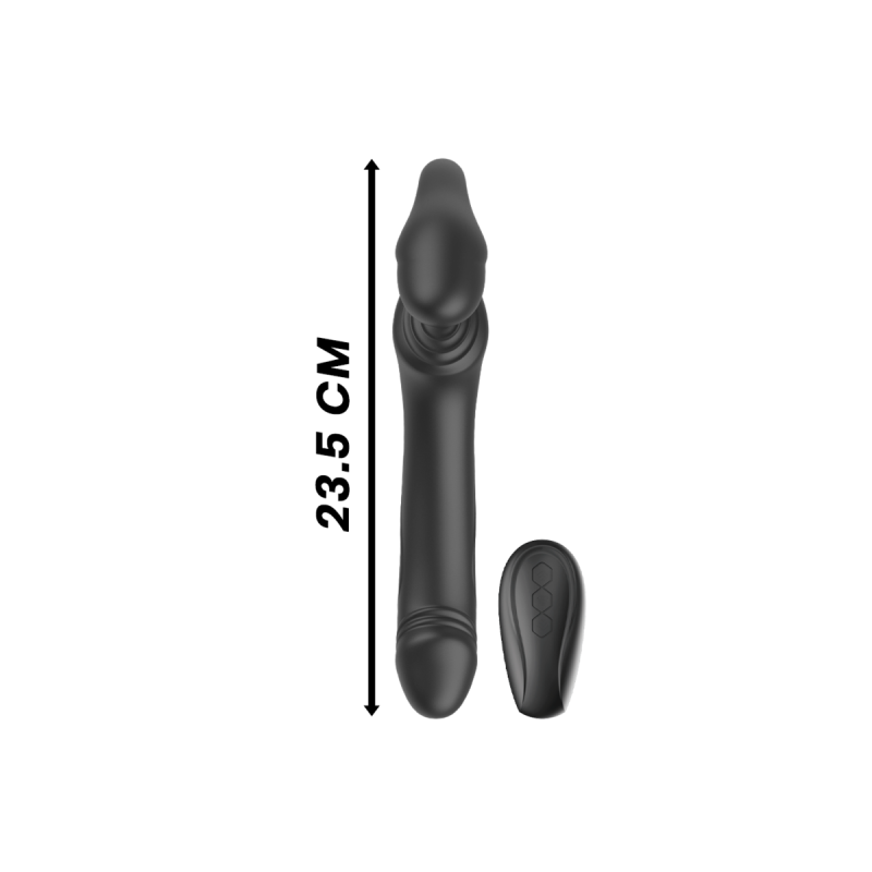IBIZA - RIEMENLOSER VIBRATOR MIT FERNBEDIENUNGS-DRUCKKNOPF - IBIZA TE…