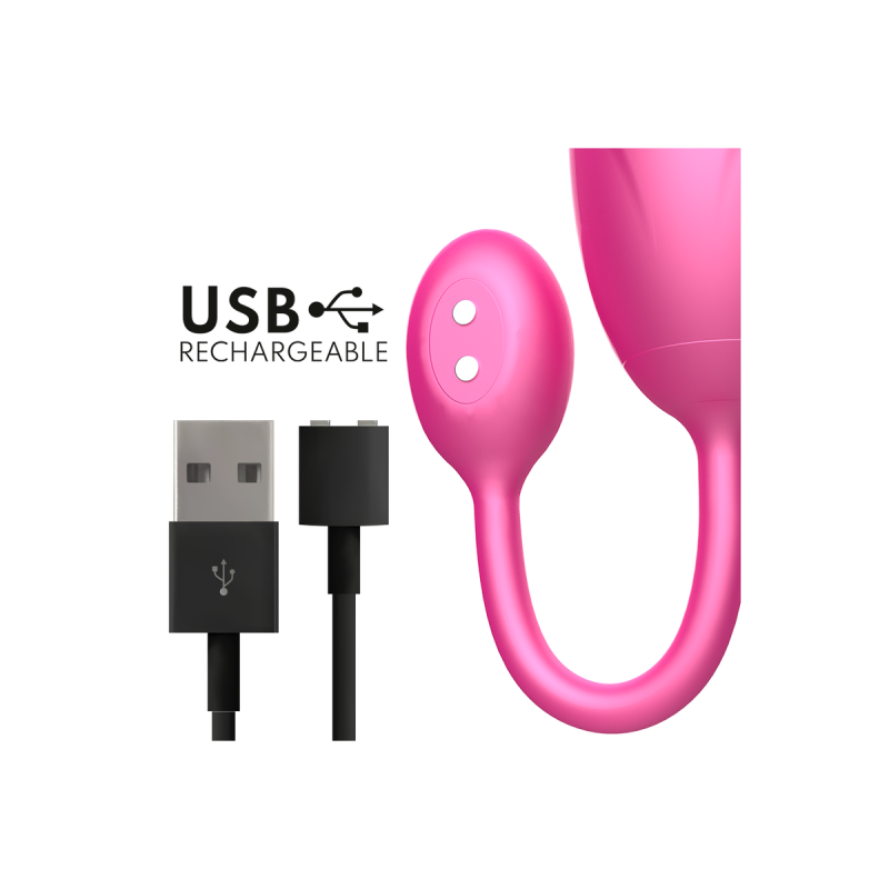 Oninder - Denver Huevo Vibrador Rosa 7 X 2.7 Cm - App Gratuita |