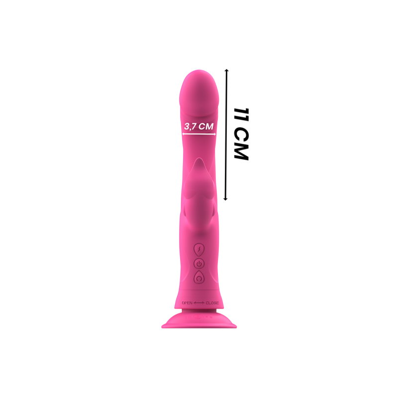 Intense - Julio Vibrador Rabbit Silicona Rosa | Vybes.it
