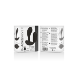 Black&Silver - Telecomando In Silicone Plug Anale Dwayne | Vybes.it