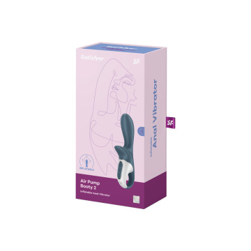 Satisfyer - Air Pump Booty 2 Gris Oscuro | Vybes.it
