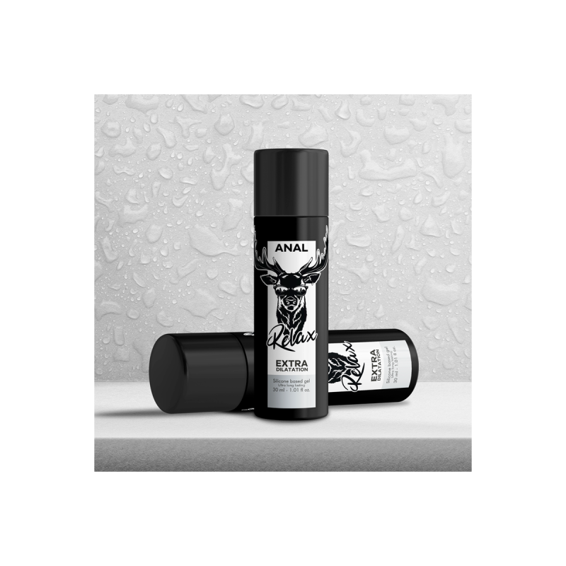 BLACK HOLE - GEL SILICONE BASE ANAL DILATION 30 ML - Silicone-based