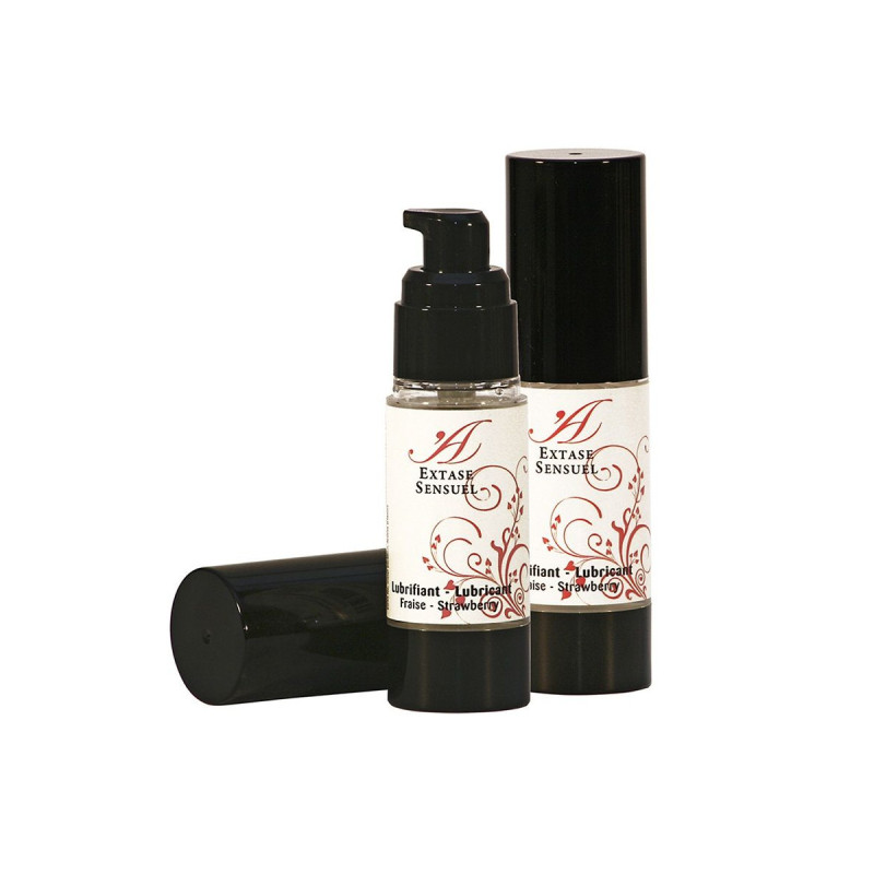 EXTASE SENSUAL - LUBRIFIANT FRAISE 30 ML - Aux saveurs délicieuses