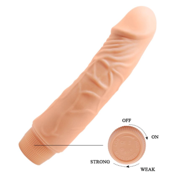 BAILE - BARBARA VIBRADOR REALÍSTICO 20 CM
