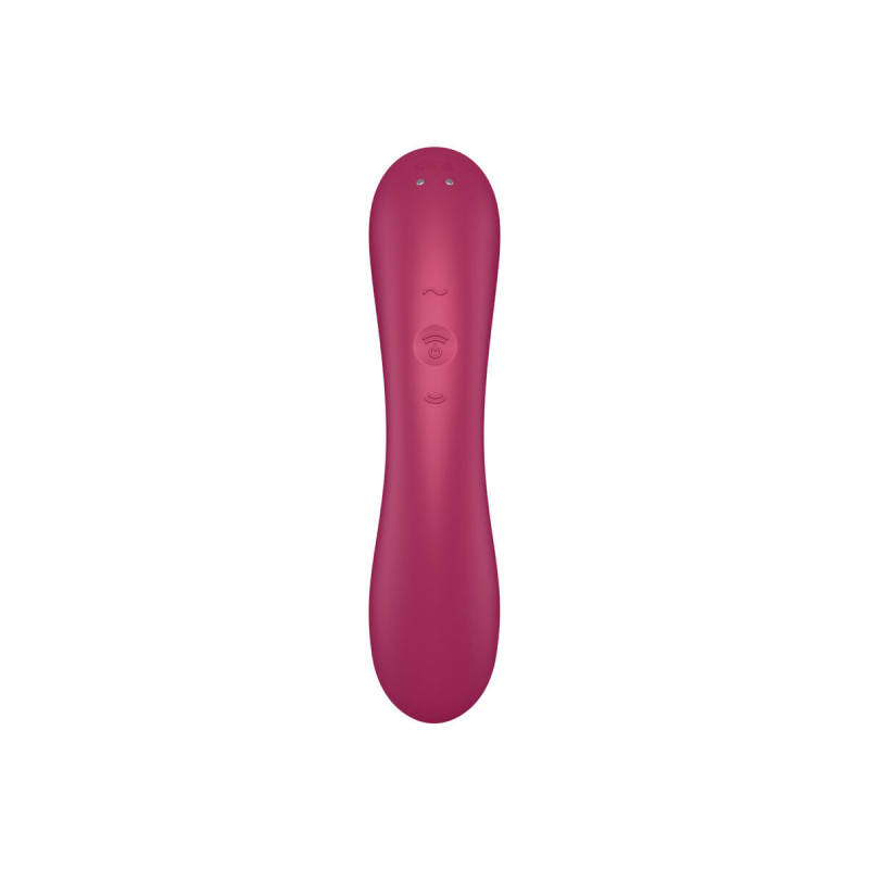 Satisfyer - Curve Trinity 1 Air Pulse Vibration Rojo | Vybes.it