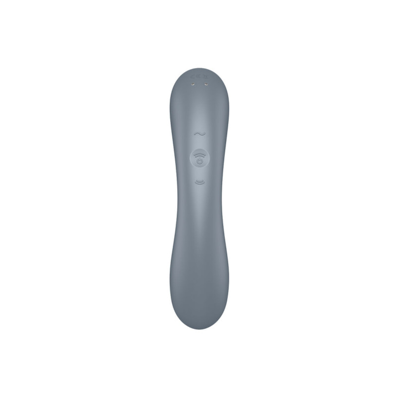 SATISFYER - CURVE TRINITY 1 AIR PULSE VIBRAZIONE GRIGIO - SATISFYER A…