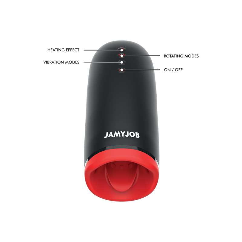Jamyjob - Spin - X Masturbador Con Rotación Y Función Calor |