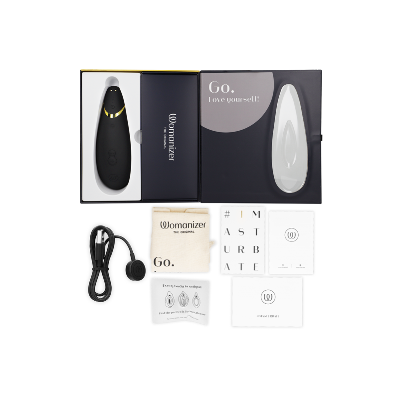 Womanizer - Premium 2 Estimulador De Clítoris Negro | Vybes.it