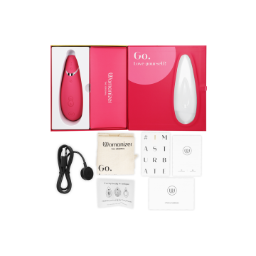 Womanizer - Premium 2 Estimulador De Clítoris Frambuesa | Vybes.it