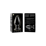 Nebula Series By Ibiza - Modelo 3 Plug Cristal Transparente 11 Cm