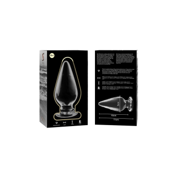 Nebula Series By Ibiza - Modelo 4 Plug Cristal Transparente 11 Cm