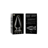Nebula Series By Ibiza - Modelo 4 Plug Cristal Transparente 11 Cm
