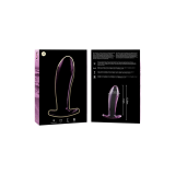 Nebula Series By Ibiza - Modell 5 Analplug Borosilikatglas Rosa
