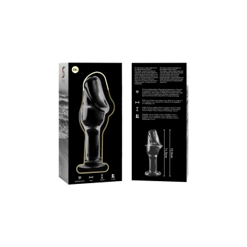 Nebula Series By Ibiza - Modell 6 Analplug Borosilikatglas Klar