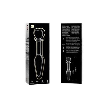 Nebula Series By Ibiza - Modelo 7 Plug Cristal Transparente 13.5 Cm
