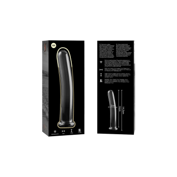 Nebula Series By Ibiza - Modelo 8 Dildo Cristal Transparente 14.5