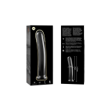 Nebula Series By Ibiza - Model 8 Dildo Borosilicate Glass Clear