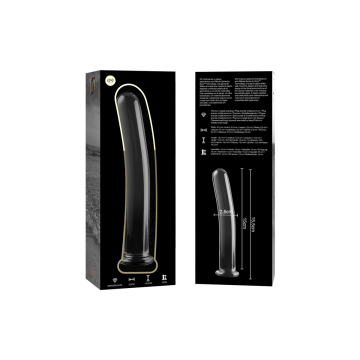 Nebula Series By Ibiza - Modelo 9 Dildo Cristal Transparente 15.5