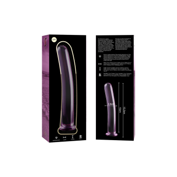 Nebula Series By Ibiza - Modèle 9 Gode En Verre Borosilicate Rose