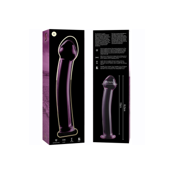 Nebula Series By Ibiza - Modèle 11 Gode En Verre Borosilicate Rose