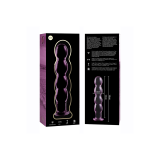 Nebula Series By Ibiza - Modell 10 Dildo Borosilikatglas Rosa 16.5