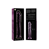 Nebula Series By Ibiza - Modell 12 Dildo Borosilikatglas Rosa 17 Cm