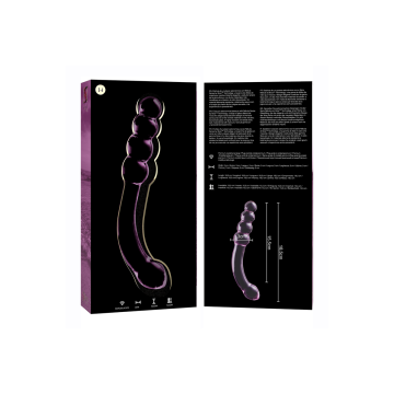 Nebula Series By Ibiza - Modèle 14 Gode En Verre Borosilicate Rose