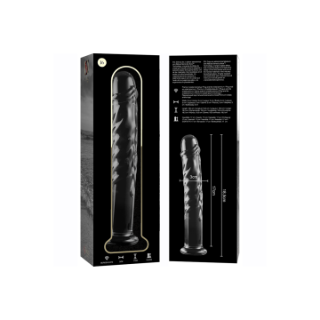 Nebula Series By Ibiza - Modell 16 Dildo Borosilikatglas Klar 18.5