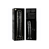 Nebula Series By Ibiza - Modell 16 Dildo Borosilikatglas Klar 18.5