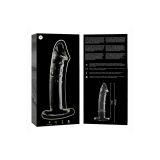 Nebula Series By Ibiza - Modelo 19 Dildo Cristal Transparente 18.5