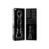 Nebula Series By Ibiza - Model 21 Dildo Borosilicate Glass Clear