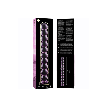 Nebula Series By Ibiza - Modèle 22 Gode En Verre Borosilicate Rose