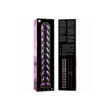 Nebula Series By Ibiza - Modell 22 Dildo Borosilikatglas Rosa 21.5