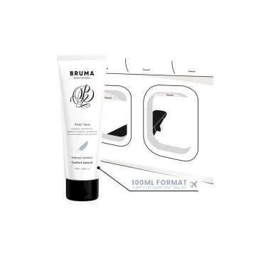 BRUMA - GEL GLISSANT ALOE VERA CONFORT NATUREL 100 ML - Aux saveurs d…