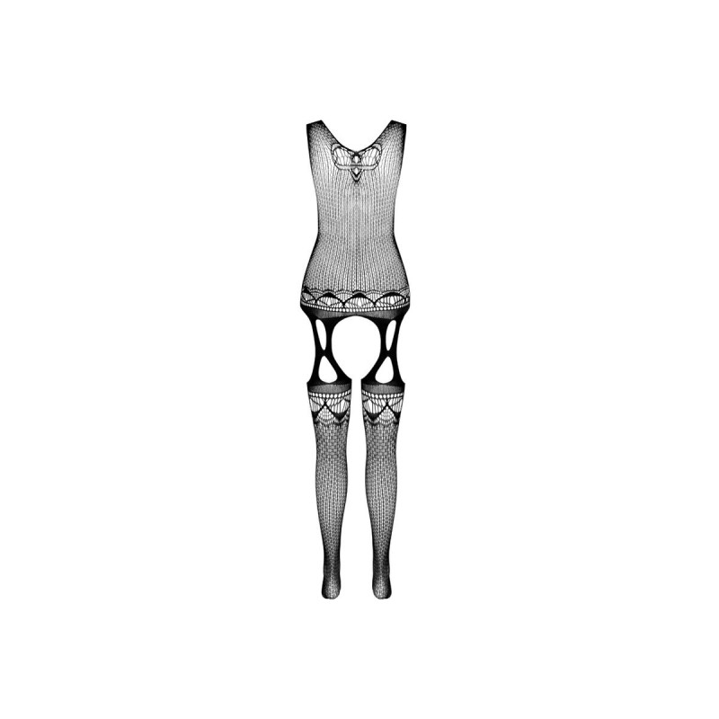 PASSION - BS099 BODYSTOCKING NERO TAGLIA UNICA - PASSION WOMAN BODYST…