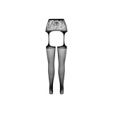PASSION - S028 SCHWARZE STRUMPFSTRUMPFHOSE, EINE GRÖSSE - PASSION WOM…