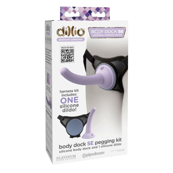 DILLIO - ARNÉS BODY DOCK VIOLETA