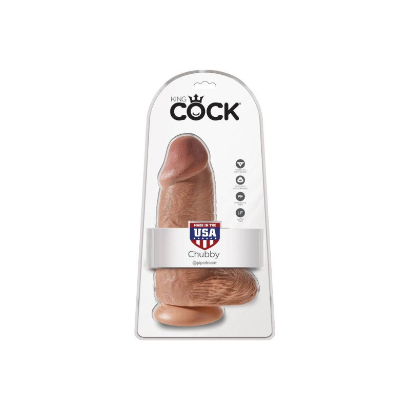 King Cock - Pene Realístico Chubby 23 Cm Caramelo | Vybes.it