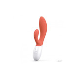 Lelo - Ina 3 Luxury Coral Rabbit Vibrator | Vybes.it