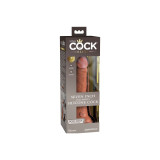 King Cock - Elite Realistischer Silikondildo 17.8 Cm Karamell |