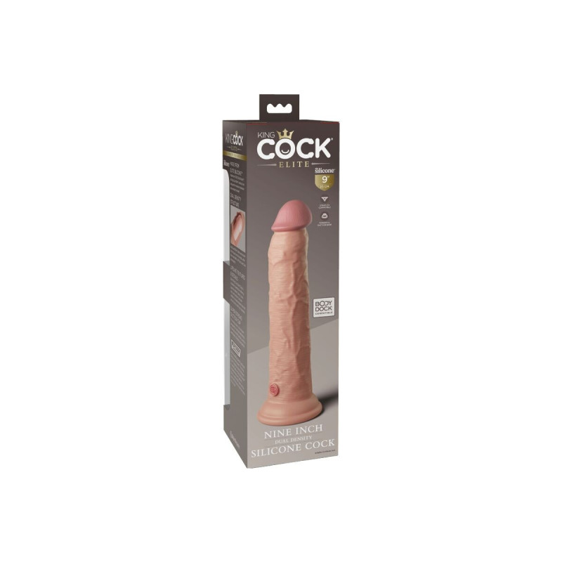 King Cock - Elite Gode Réaliste En Silicone 23 Cm | Vybes.it